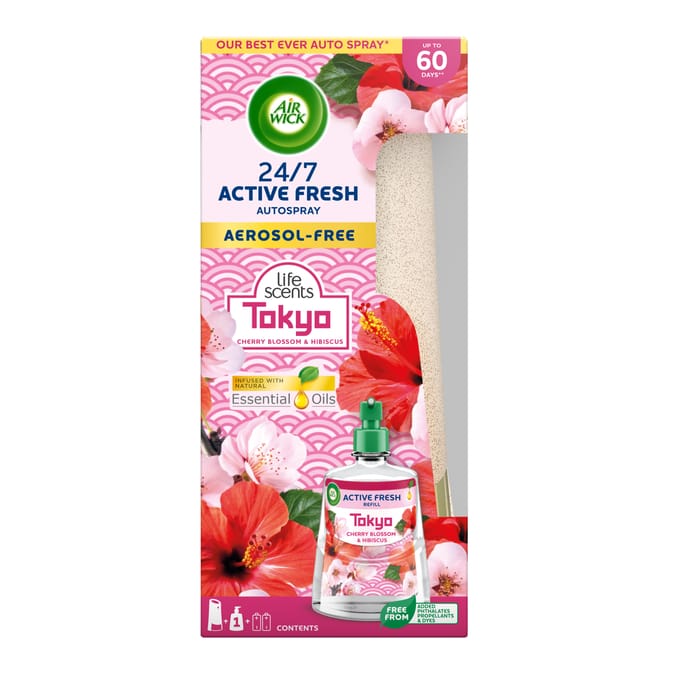 Air Wick Tokyo 24/7 Active Fresh Kit 204ml