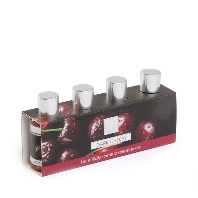 Wickford & Co Scented Refresher Oils 4 Pack - Dark Cherry