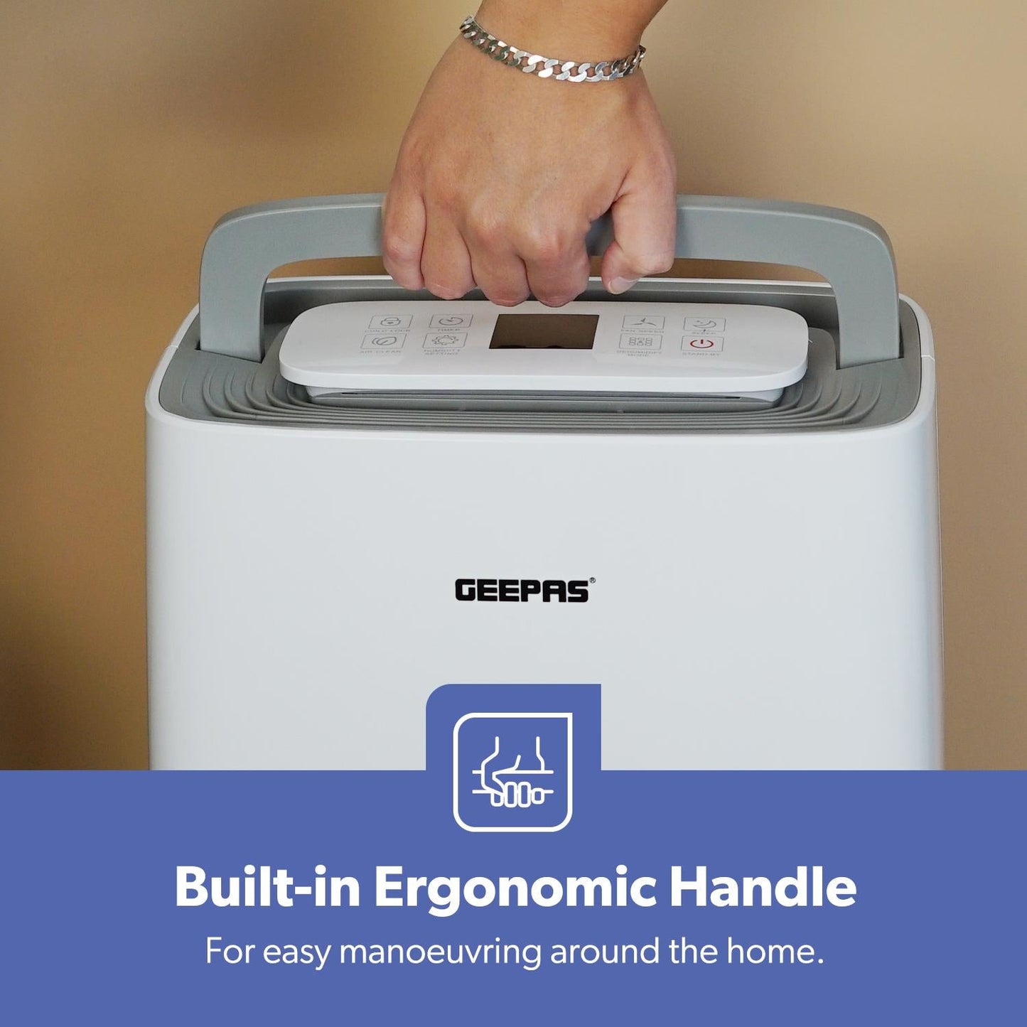 20L Large Digital Energy-Efficient Dehumidifier With Laundry Mode