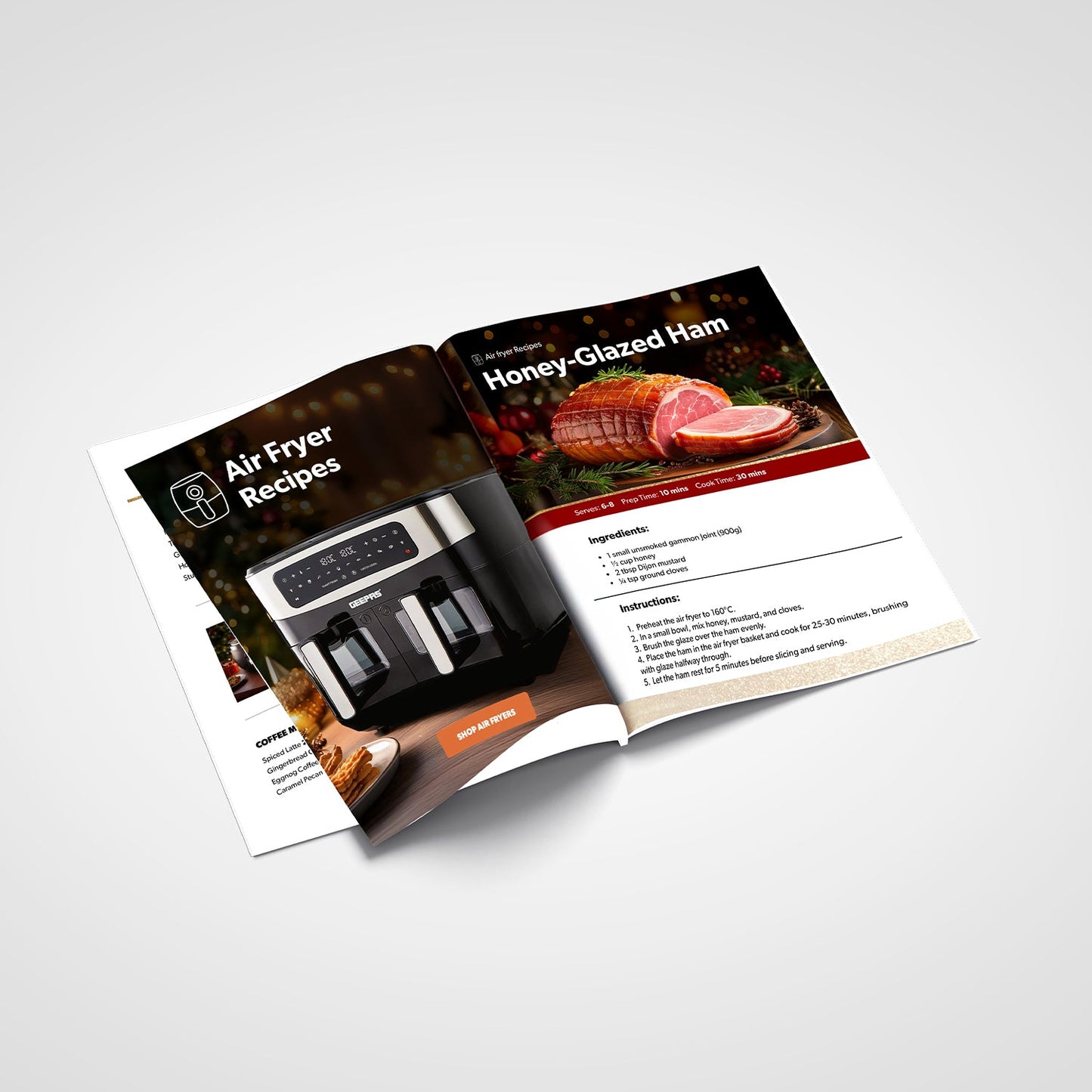 Geepas Christmas Recipe E-Book (Digital)