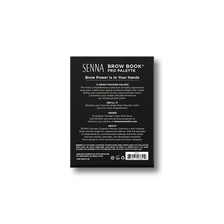 Senna Brow Book Pro Palette