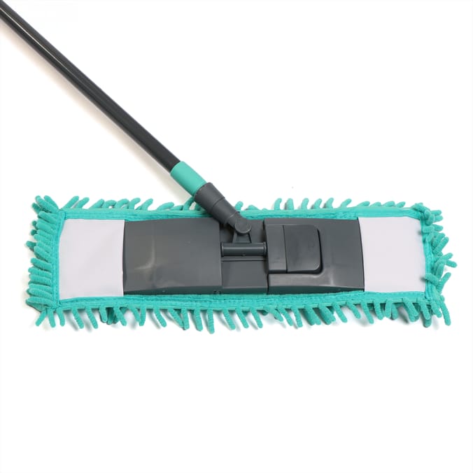 Power Action Microfibre Flat Mop