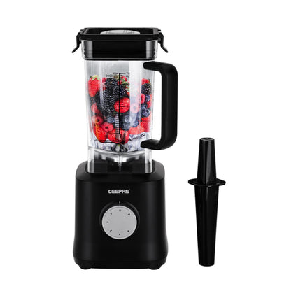 2000W Jug Blender - 2L Smoothie Maker With 5 Speeds, Black