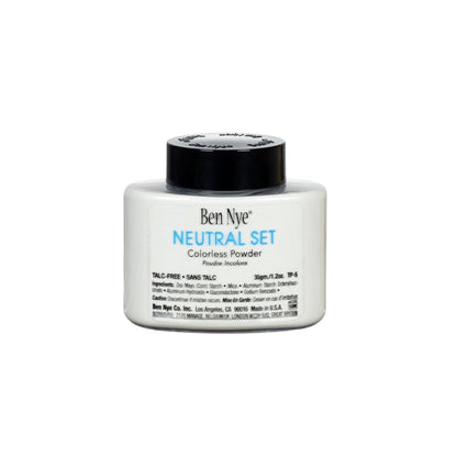 Ben Nye Colorless Face Powder Neutral Set