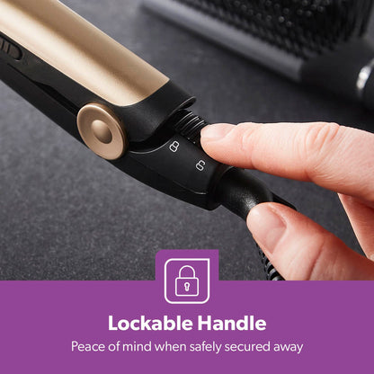 HeatProtect Ceramic Hair Straighteners 360° Swivel Cord