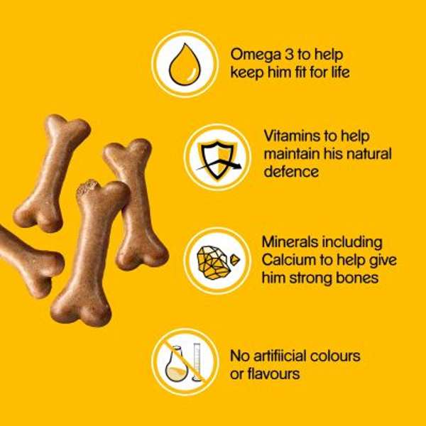 Pedigree Biscrok Multi Mix 500g - Case of 10