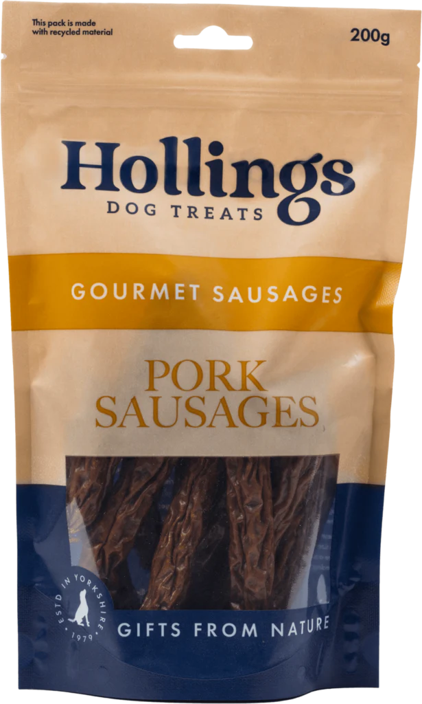 Hollings Pork Sausages Dog Treats