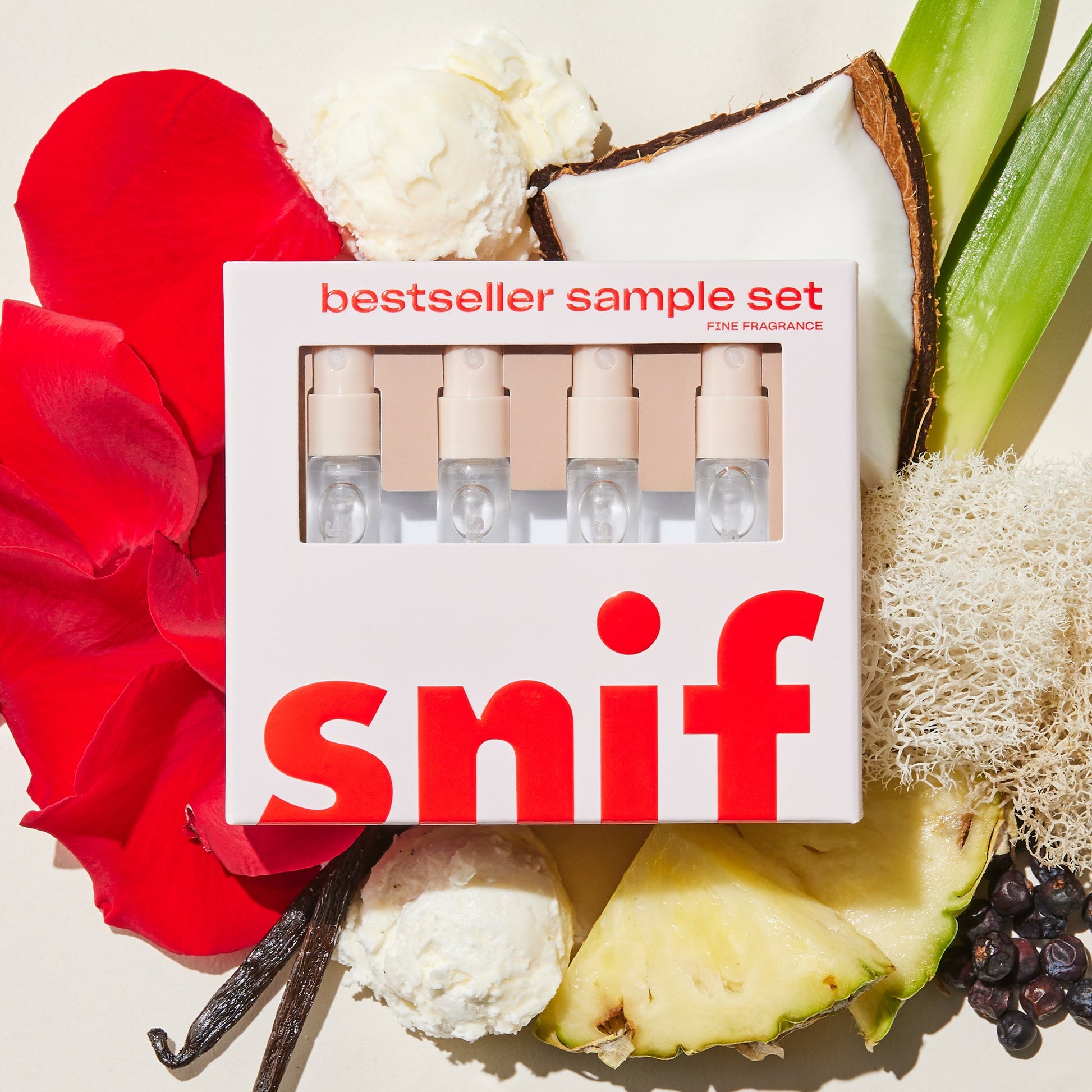 BESTSELLER SAMPLE SET - 4 x 2 ML FRAGRANCES