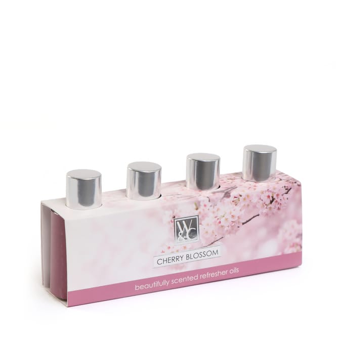 Wickford & Co Scented Refresher Oils 4 Pack - Cherry Blossom