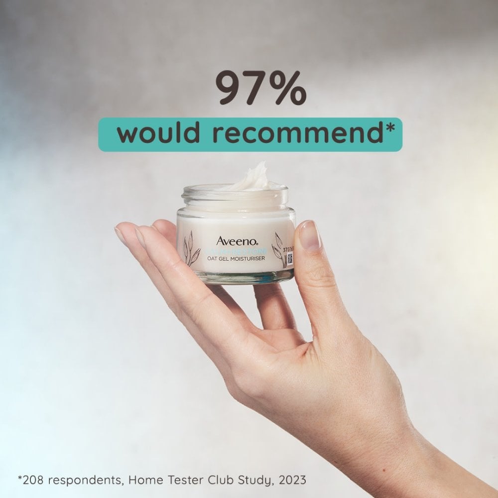Aveeno Face Calm+ Restore Oat Gel Moisturiser 50ml