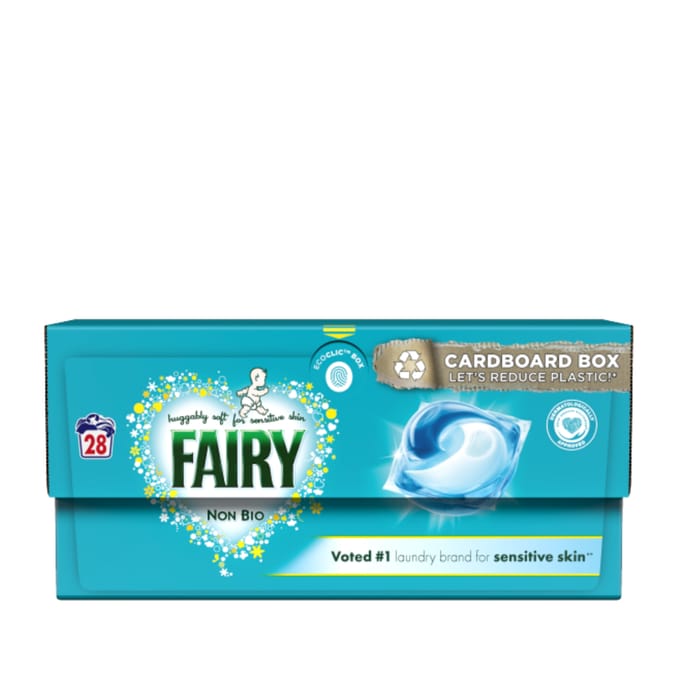 Fairy Non Bio Washing Liquid Pods 28 Washes